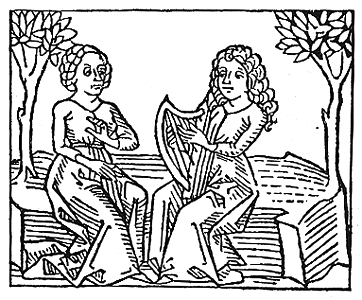 Medieval woodcut: click on image to see larger view